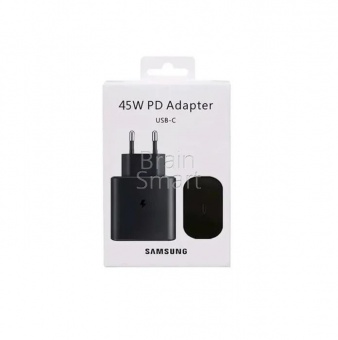 СЗУ Samsung USB-C 45W PD (AAAA) Черный* - фото, изображение, картинка