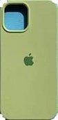 Накладка Silicone Case Original iPhone 13 mini  (1) Оливковый - фото, изображение, картинка