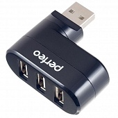 USB-HUB Perfeo PF-H024 3 Ports Черный