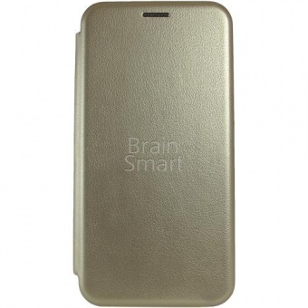 Книжка кожа Creative Case Xiaomi Redmi 8 Золотой тех.упак - фото, изображение, картинка