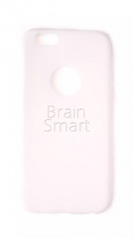 Накладка каучуковая Soft Touch iPhone 6 Белый - фото, изображение, картинка
