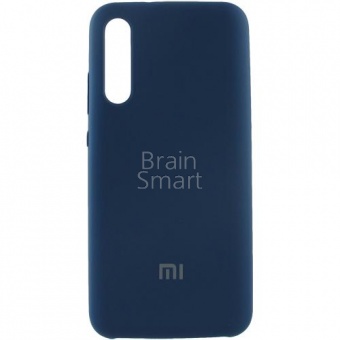 Накладка Silicone Case Xiaomi Mi A3/Mi CC9E (20) Синий - фото, изображение, картинка