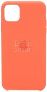 Накладка Silicone Case Original iPhone 11 (13) Ярко-Оранжевый - фото, изображение, картинка