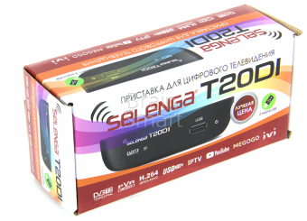 Приставка для цифрового ТВ DVB-T2 Selenga T20DI Черный - фото, изображение, картинка