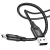 USB кабель Type-C Borofone BX56 Nylon 3,0A (1м) Черный* - фото, изображение, картинка