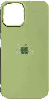 Накладка Silicone Case Original iPhone 12 Pro Max  (1) Оливковый - фото, изображение, картинка
