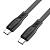 Кабель USB-C to USB-C Borofone BX85 60W/3.0A (1м) Черный* - фото, изображение, картинка