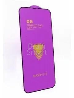 Стекло тех.упак. OG Purple iPhone 13 Pro Max/14 Max Черный - фото, изображение, картинка
