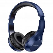 Наушники накладные Bluetooth Borofone BO12 Синий* - фото, изображение, картинка