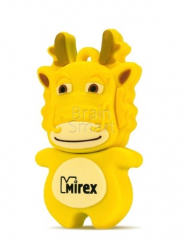 USB 2.0 Флеш-накопитель 8GB Mirex Dragon Желтый - фото, изображение, картинка