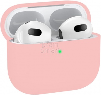Чехол Silicone case для Apple Airpods 3 Розовый* - фото, изображение, картинка
