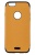 Накладка силиконовая J-Case Jack Series под кожу с магнитом iPhone 6 Plus Св. Коричневый - фото, изображение, картинка