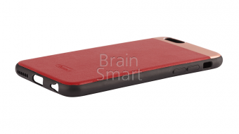 Накладка силиконовая Oucase Supremacy leather Series iPhone 6 Красный - фото, изображение, картинка
