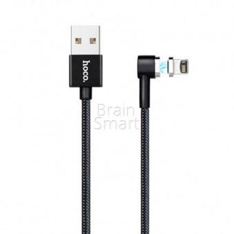 USB кабель Micro Magnetic HOCO U20 (1м) Черный - фото, изображение, картинка