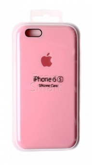 Накладка Silicone Case Original iPhone 6/6S (12) Розовый - фото, изображение, картинка