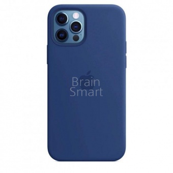 Накладка Silicone Case Original iPhone 13 Pro (20) Синий - фото, изображение, картинка