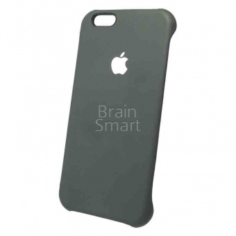 Накладка пластиковая Back Cover под кожу iPhone 6 Серый - фото, изображение, картинка