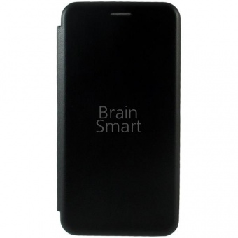 Книжка кожа Creative Case Huawei P Smart (2019) Черный тех.упак - фото, изображение, картинка