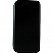 Книжка кожа Creative Case iPhone XS MAX Черный тех.упак - фото, изображение, картинка