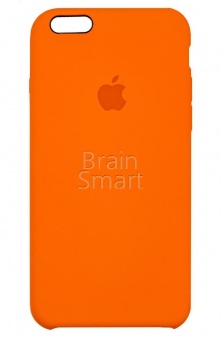 Накладка Silicone Case Original iPhone 6 Plus/6S Plus (13) Ярко-Оранжевый - фото, изображение, картинка