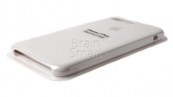 Накладка Silicone Case Original iPhone 7 Plus/8 Plus (10) Светло-Серый - фото, изображение, картинка