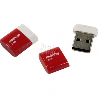 USB 2.0 Флеш-накопитель 16GB SmartBuy Lara Красный - фото, изображение, картинка