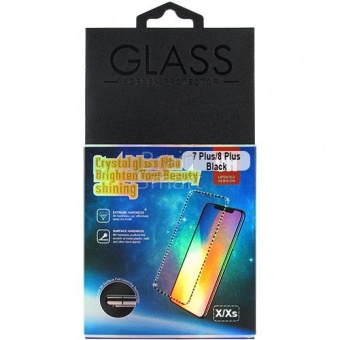 Защитное стекло Bingo Diamond iPhone 7 Plus/8 Plus Черный - фото, изображение, картинка