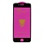 Стекло тех.упак. OG Purple iPhone 7/8/SE 2022 Черный* - фото, изображение, картинка
