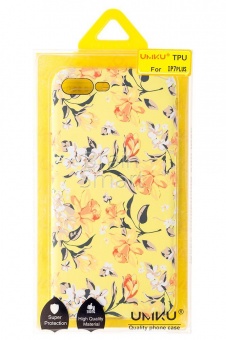Накладка силиконовая Umku iPhone 7 Plus/8 Plus Цветы(8) - фото, изображение, картинка