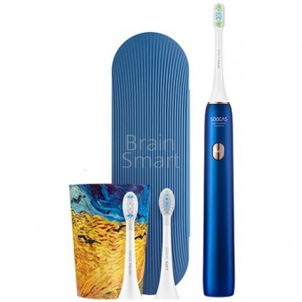Электрическая зубная щетка Xiaomi Soocas X3U Sonic Electric Toothbrush Van Gogh Синий - фото, изображение, картинка