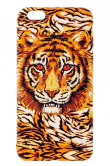 Накладка силиконовая Umku iPhone 6 Plus Тигр(3) - фото, изображение, картинка