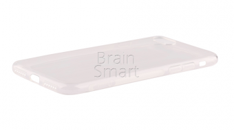 Накладка силиконовая Oucase Clorful Series Wiredrawing iPhone 7/8/SE Прозрачный - фото, изображение, картинка