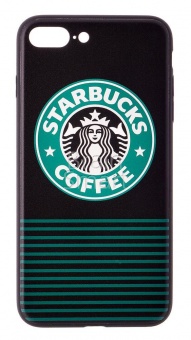 Накладка силиконовая ST.helens iPhone 7 Plus/8 Plus Starbucks1 - фото, изображение, картинка