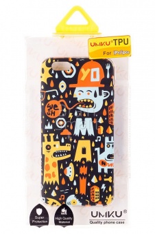 Накладка силиконовая Umku iPhone 6/6S С рисунком (8) - фото, изображение, картинка