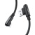 USB кабель Lightning Borofone BX58 L-Type 2,4A (1м) Черный* - фото, изображение, картинка