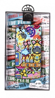 Накладка силиконовая NXE iPhone 5/5S/SE Мультик (393) - фото, изображение, картинка