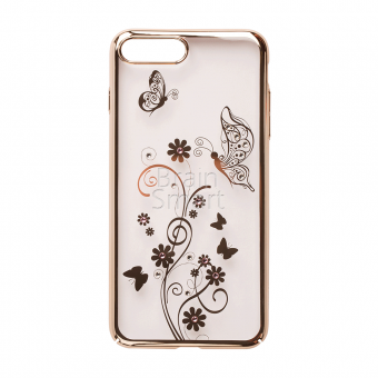 Накладка пластиковая Oucase Daughter Series iPhone 7 Plus/8 Plus Butterfly Dance - фото, изображение, картинка