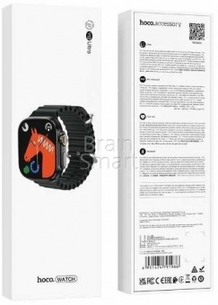 Смарт-часы Hoco Y12 Ultra (Call Version) Черный* - фото, изображение, картинка