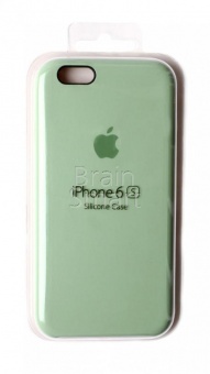 Накладка силиконовая Soft touch 360 origin iPhone 6 Зеленый - фото, изображение, картинка