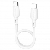 USB кабель Type-C Borofone BX93 27W/3,0A (0.25м) Белый* - фото, изображение, картинка