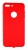 Накладка силиконовая Aspor Original Collection Soft Touch iPhone 7 Plus/8 Plus Красный - фото, изображение, картинка