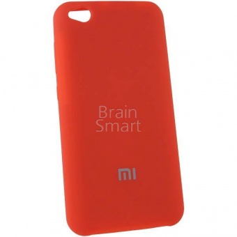 Накладка Silicone Case Xiaomi Redmi GO (14) Красный - фото, изображение, картинка