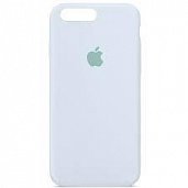 Накладка Silicone Case Original iPhone 7 Plus/8 Plus (43) Небесно-Голубой - фото, изображение, картинка