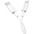 Кабель USB-C to Lightning Borofone BX36 Union PD (1м) Белый - фото, изображение, картинка