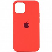 Накладка Silicone Case Original iPhone 12 mini (54) Красная Питайя - фото, изображение, картинка