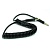 AUX кабель винтовой Черный* - фото, изображение, картинка