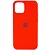 Накладка Silicone Case Original iPhone 12 mini (14) Красный - фото, изображение, картинка