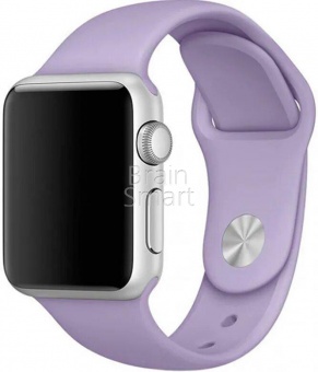 Ремешок силиконовый Sport для Apple Watch (42/44мм) S (45) Сиреневый - фото, изображение, картинка