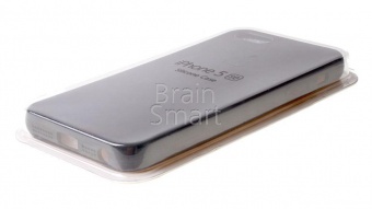 Накладка Silicone Case Original iPhone 5/5S/SE (18) Чёрный - фото, изображение, картинка