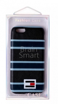 Накладка силиконовая с рисунком iPhone 6 Tommy Hilfiger Синий - фото, изображение, картинка